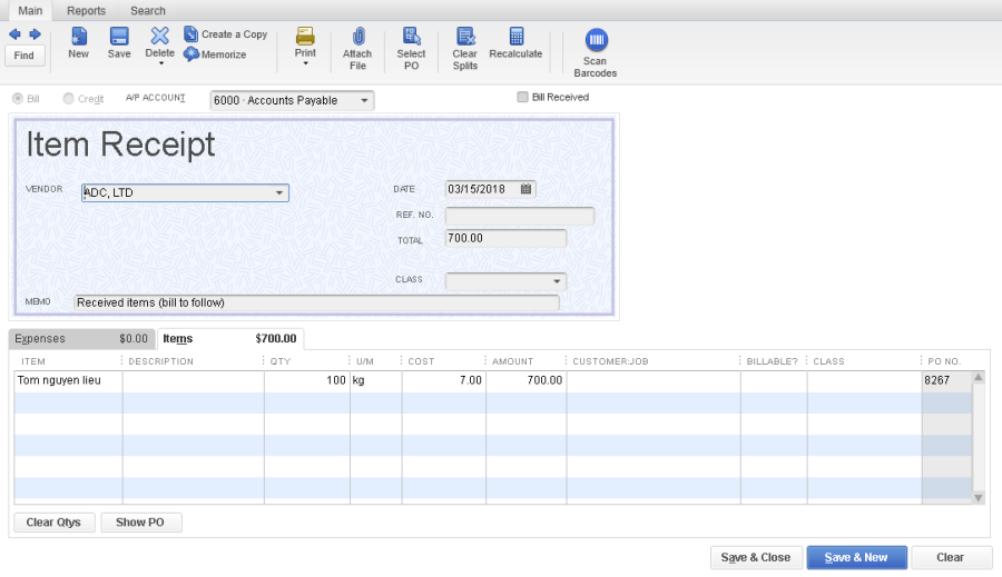 QuickBooks > 3. Receive inventory > worddavf864d7a784a0d3e07733ad209e20da5a.png