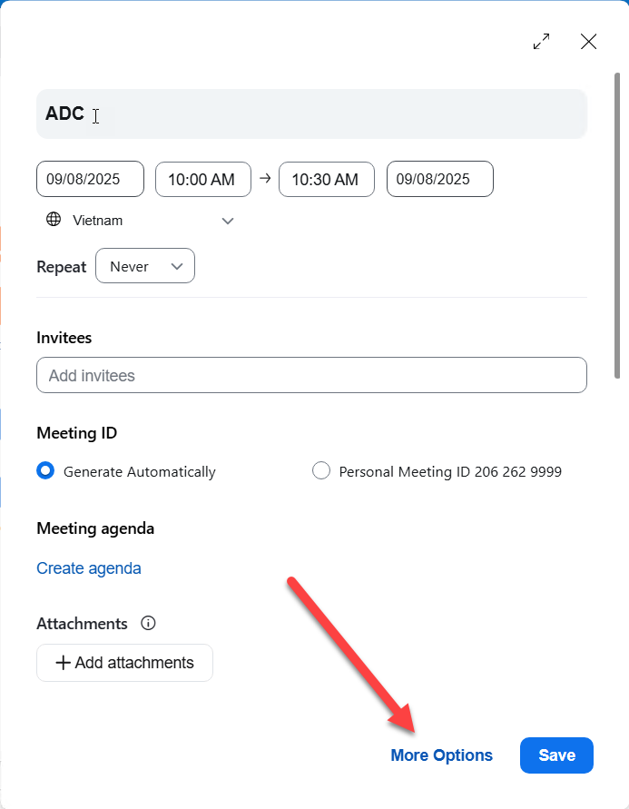 ADC-Tài liệu hướng dẫn > 3. Lên lịch họp và bắt đầu buổi họp đã được lên lịch trước > image-2025-8-11_16-8-37.png